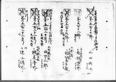 104-［本官勘合帳　外国官一号］原本：第499号～第558号