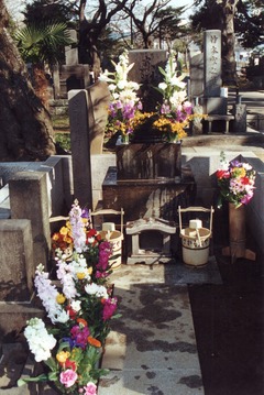 04-小野梓生誕日展墓（谷中霊園）