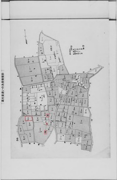 p125【阪神沿道地籍図. 西部】大正9年