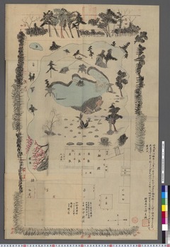 p2-25【向嶋寺嶋村鍋島氏園池図】