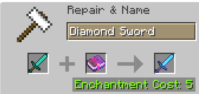 バニラ はじめてのエンチャント 四角い世界で生きていく