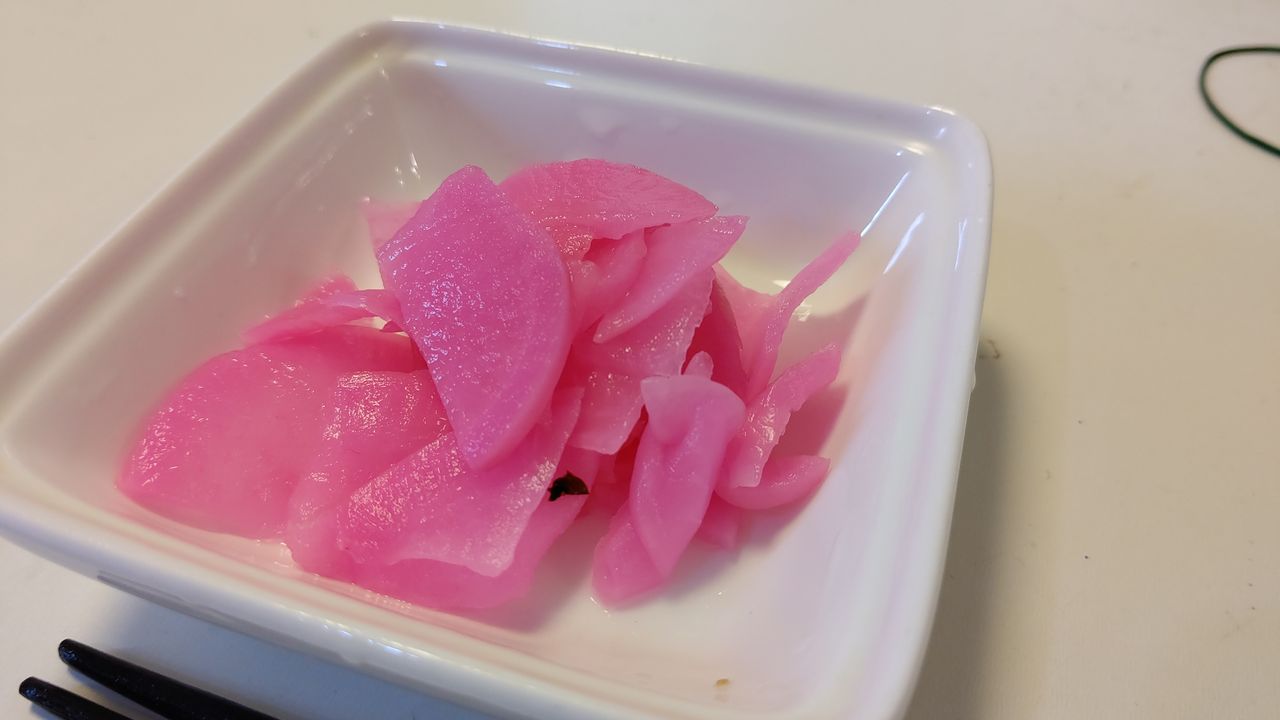 桜漬け大根 分寝ていても最後の1分で仕事をする