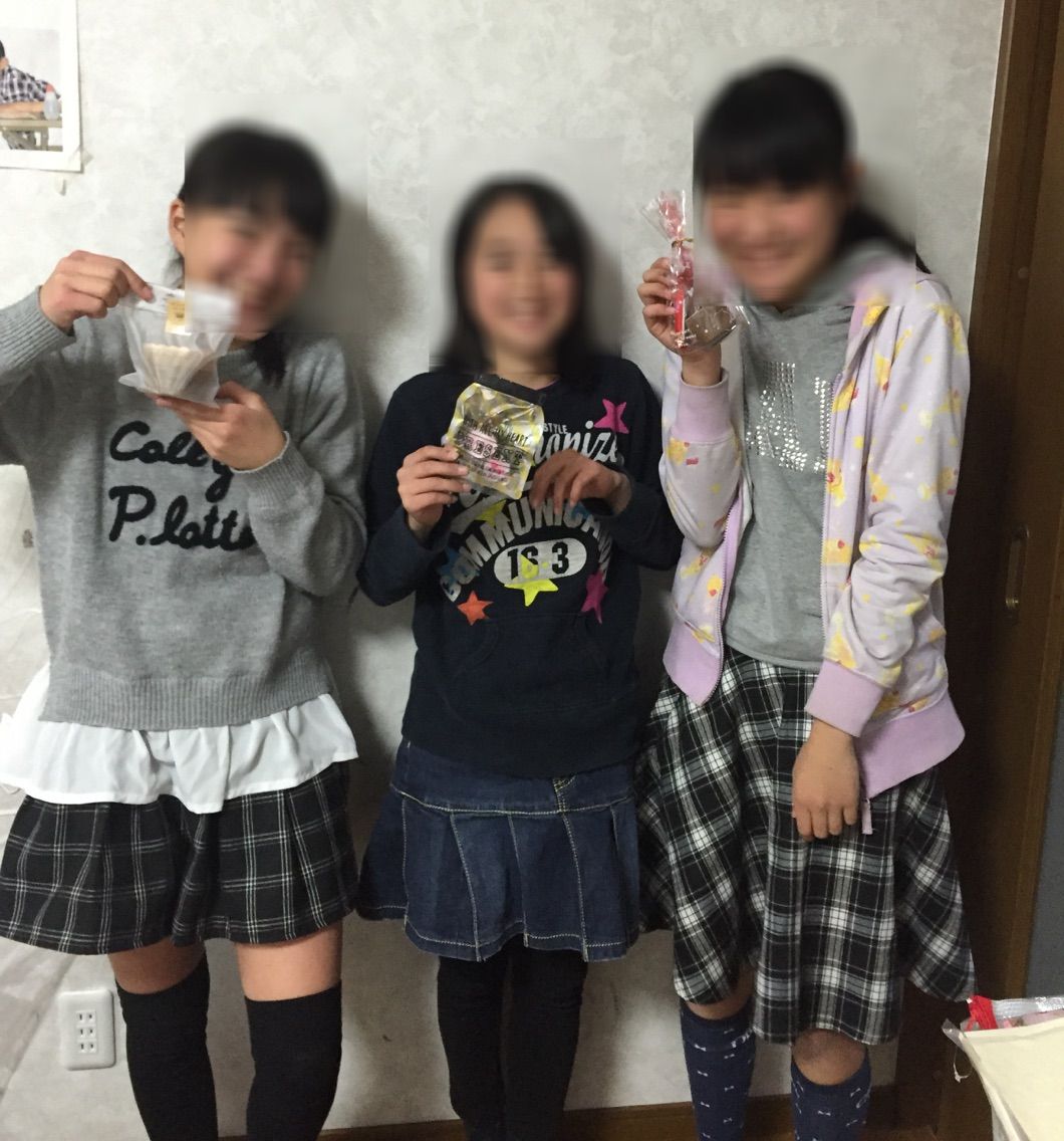 小学生からバレンタインデーのチョコいただきました 書法学院渡辺塾 西東京市の書道教室