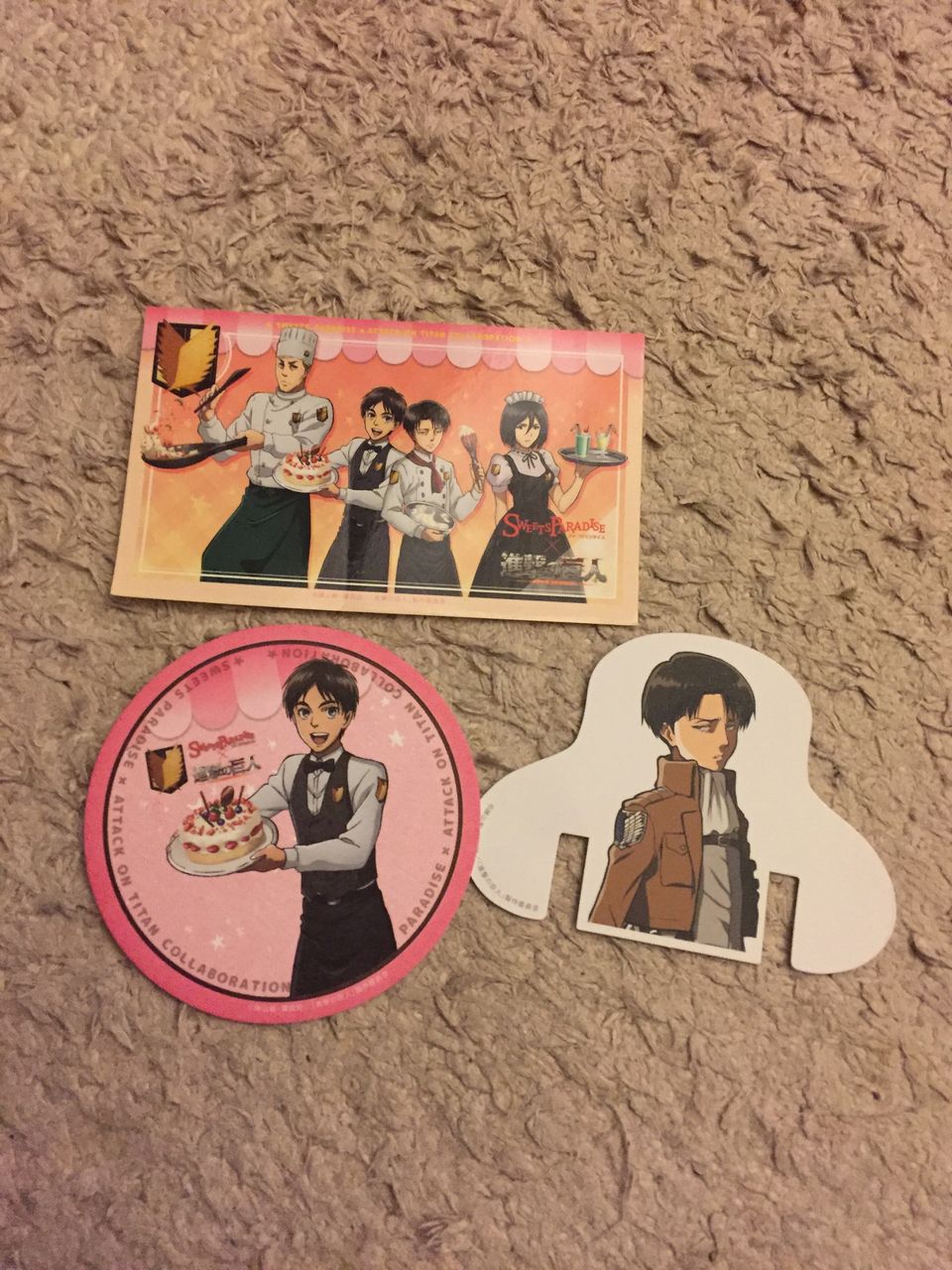 進撃の巨人 スイーツパラダイス かずりなのブログ