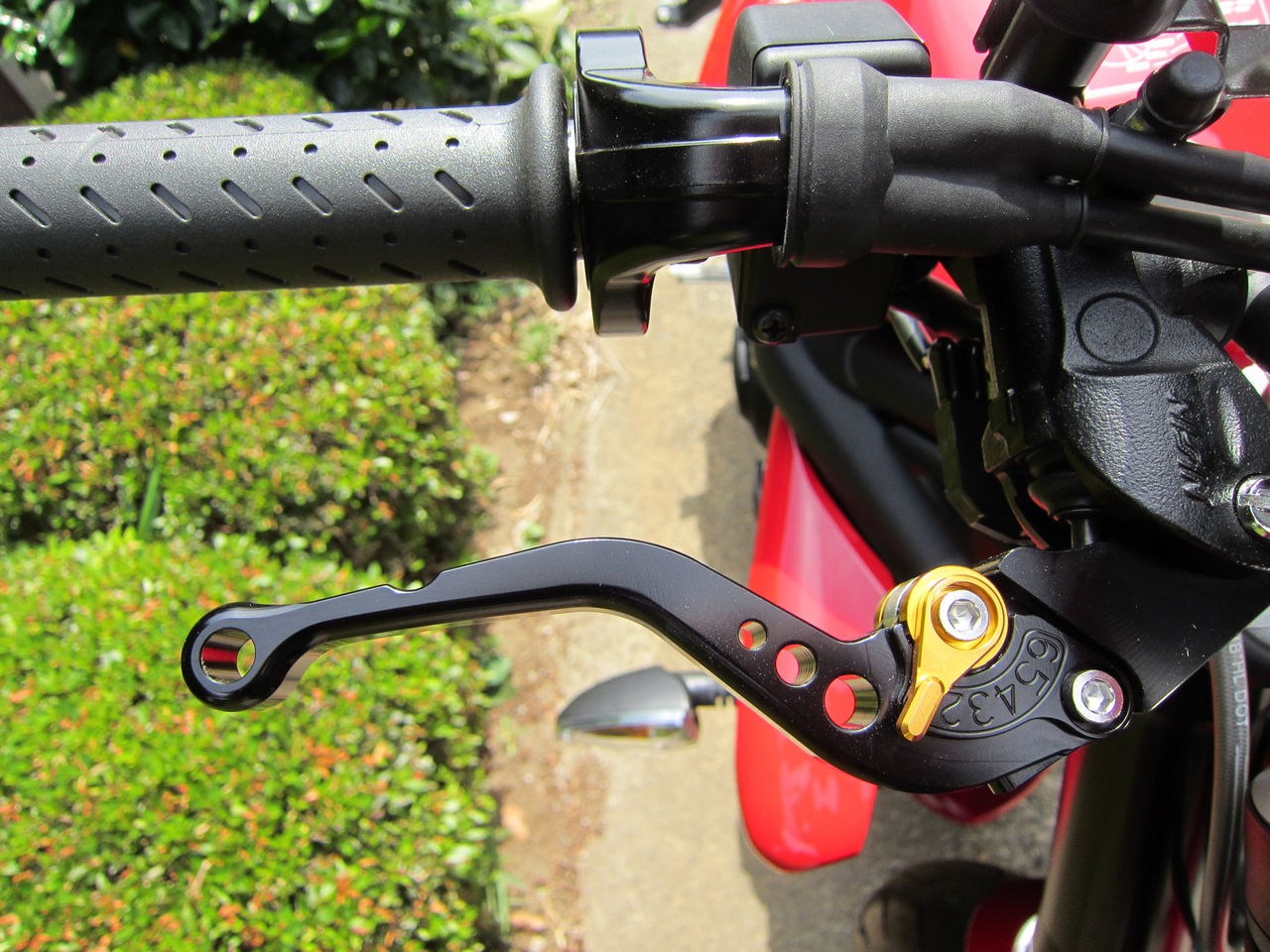 Triumph Street Triple R ブレーキ クラッチレバー交換 名勝美景を求めて Triumph Street Triple R ブレーキ クラッチレバー交換 名勝美景を求めて