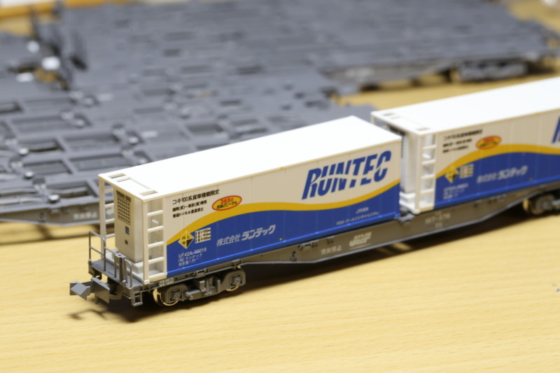 やっぱりフレーム曲がってる！（KATOコキ106+107セット