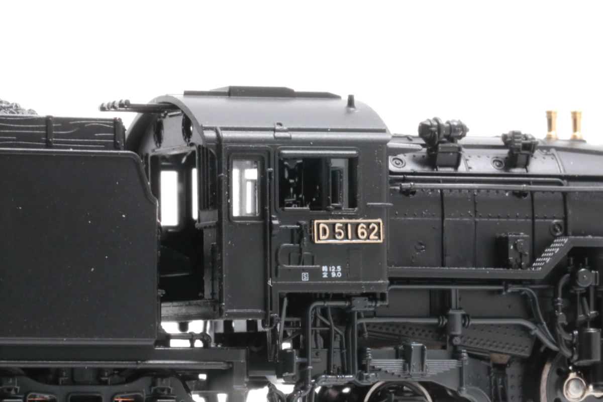 D51 62号機 切詰め長野工場デフ 深川機関区 （KATO製品ベース加工品