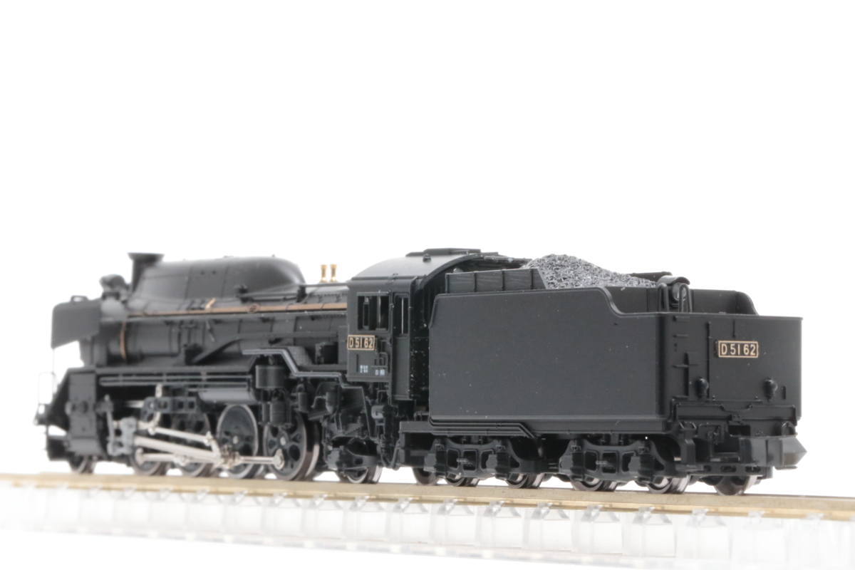 D51 62号機 切詰め長野工場デフ 深川機関区 （KATO製品ベース加工品