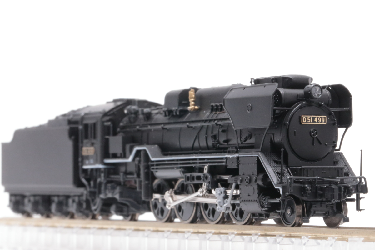 KATO 2016 D51 標準形 ベースで後藤工場デフのD51 499を仕立てる