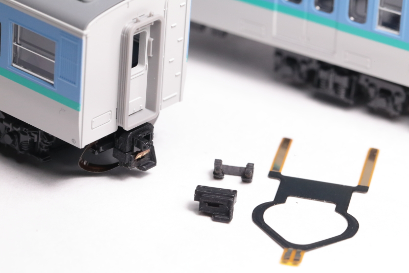 倶利伽羅車両製造の通電カプラーを試す : M R S モデルレールサービス
