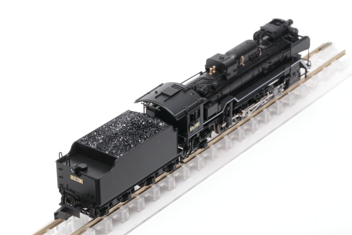 KATO 2016-9 D51 標準形 ベースで長野工場デフのD51 708を仕立てる