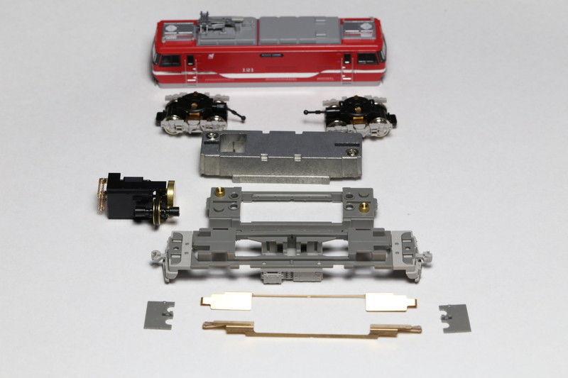 グリーンマックス名鉄EL120の車高を下げてみる : M R S モデル