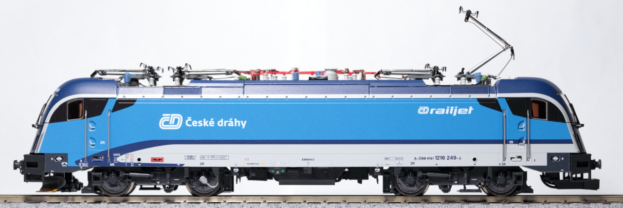 Roco ČD Railjet チェコレールジェット フル編成　カプラー加工品 Roco ČD Railjet チェコレールジェット フル編成 カプラー加工品