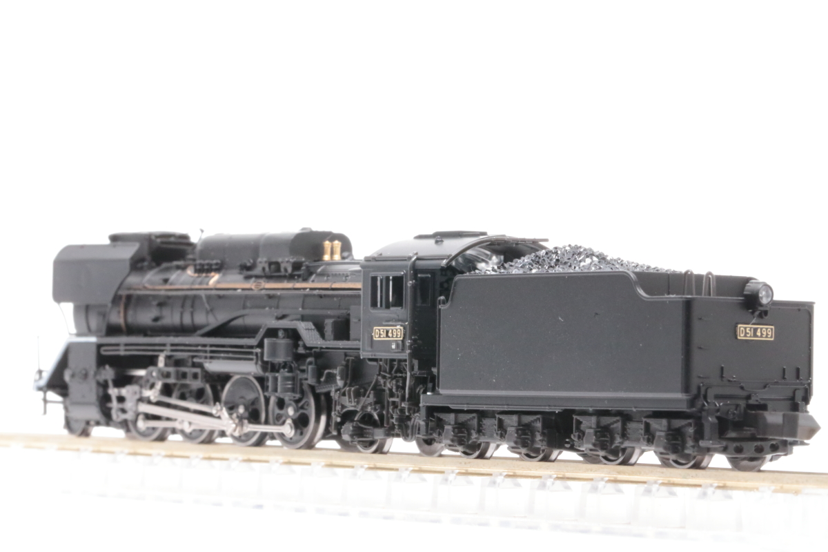 D51 499号機 後藤工デフ装備 福知山機関区 ”1970” （KATO製品ベース