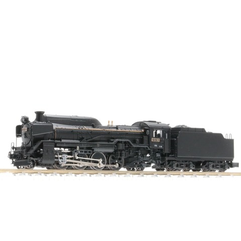 D51 62号機 切詰め長野工場デフ 深川機関区 （KATO製品ベース加工品