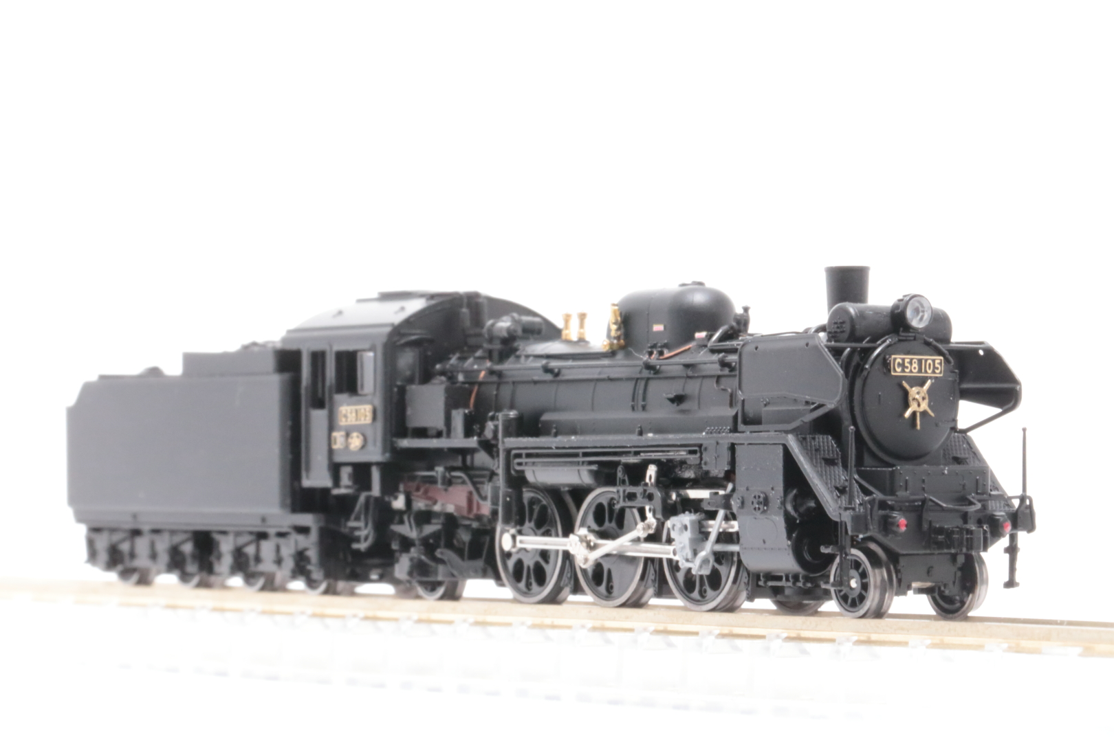 C58 105号機 K-10門デフ仕様 大分運転所（TOMIX製品ベース加工品
