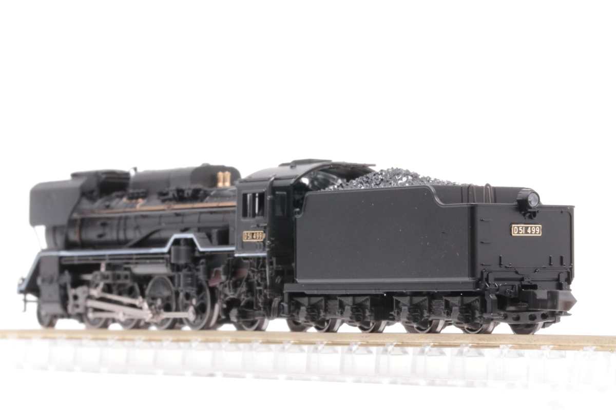 D51 499号機 後藤工デフ装備 亀山機関区（KATO製品ベース加工品