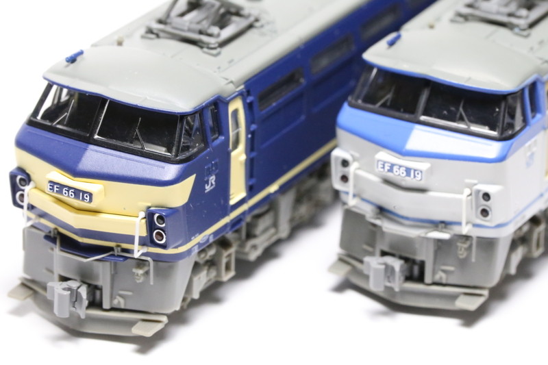 更新車と新更新車（TOMIX EF66中期新更新車） : M R S モデル