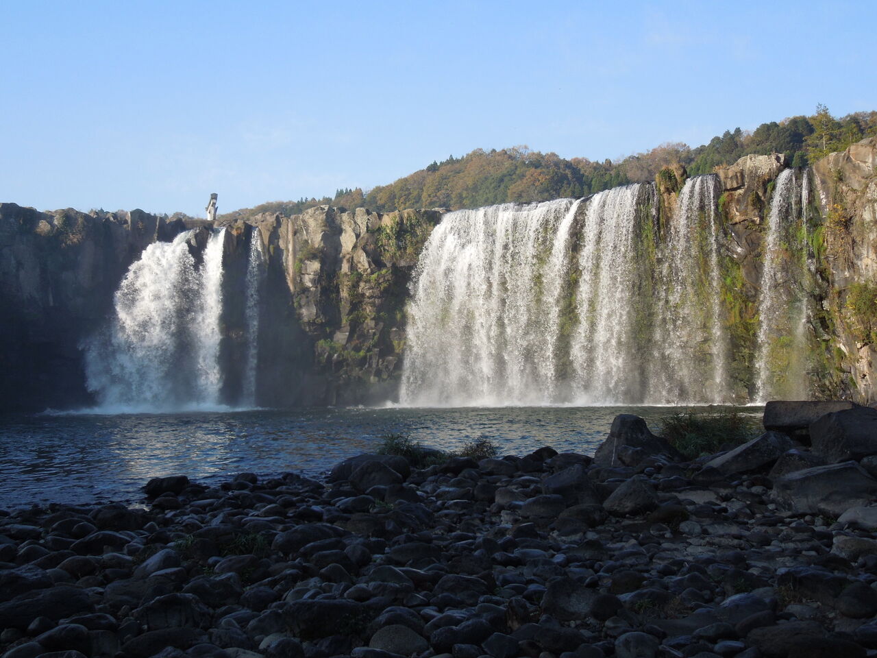 大分県 原尻の滝 の旅 かずタビ