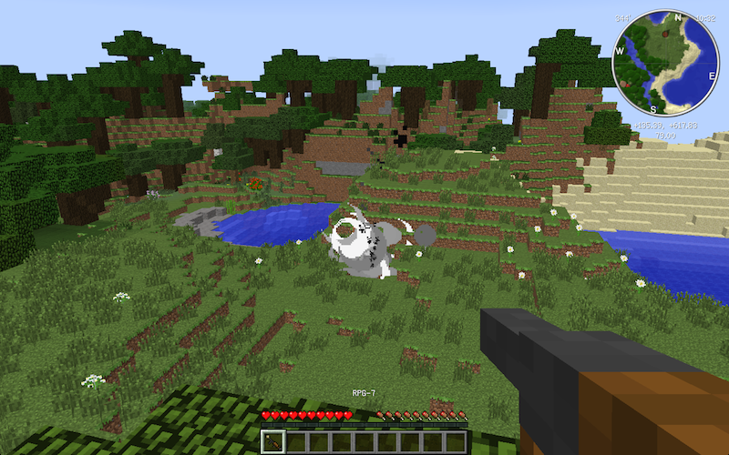 Minecraft Flan S Mod追加パック Modern Weapons Pack Mod紹介 Minecraftで工業都市をつくる