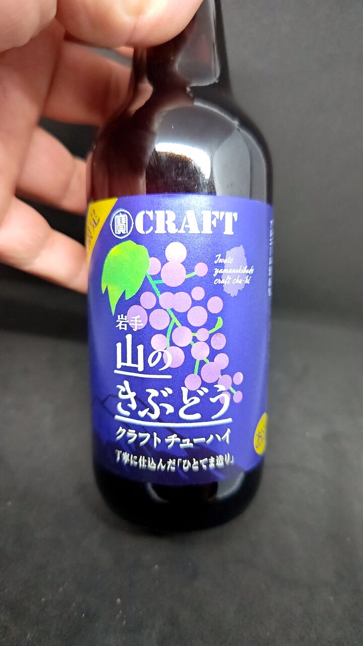 仙台遠征で駅で買った東北限定クラフトチューハイ③ 寶CRAFT岩手 山の
