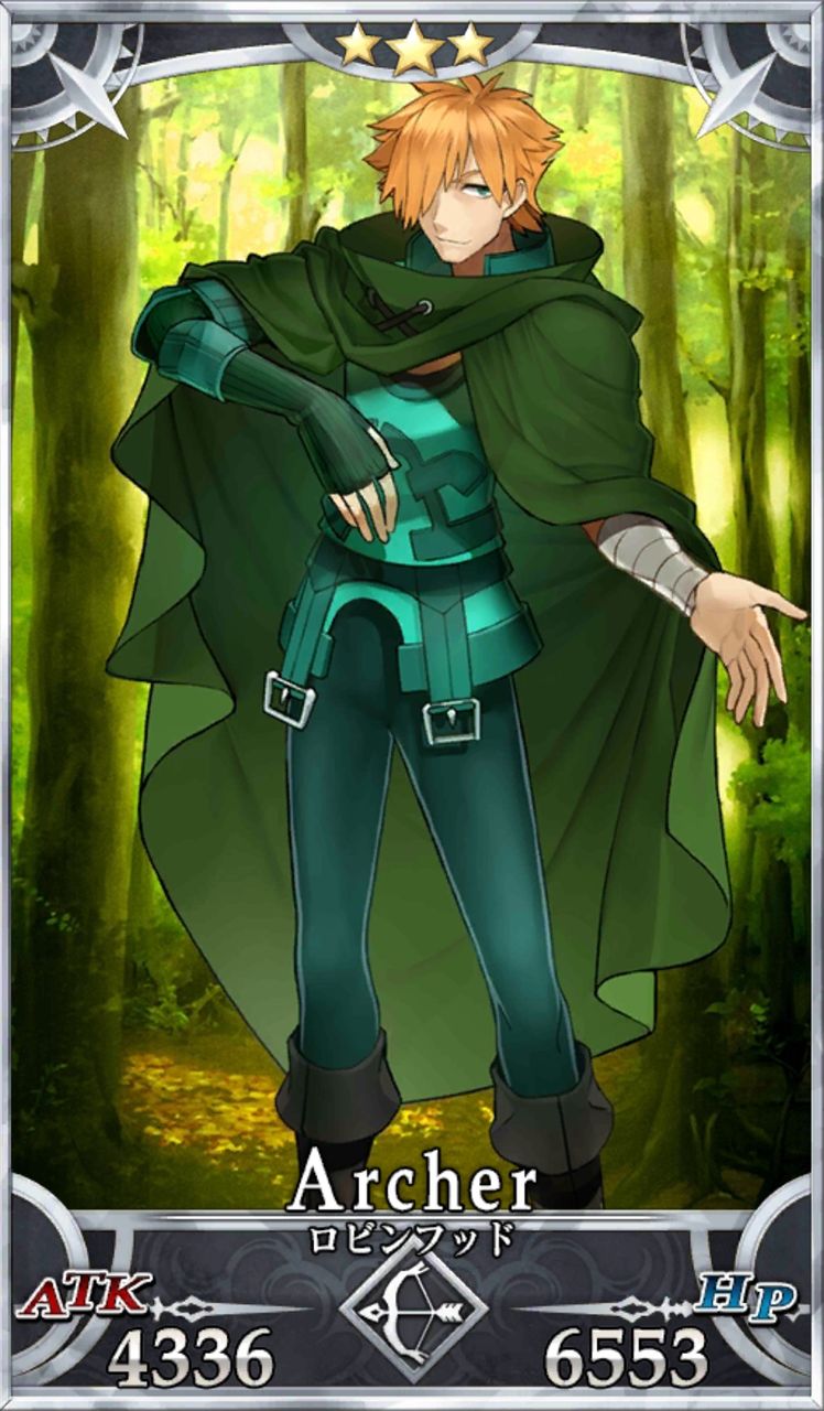 Fgo ロビンフッド プラスコード