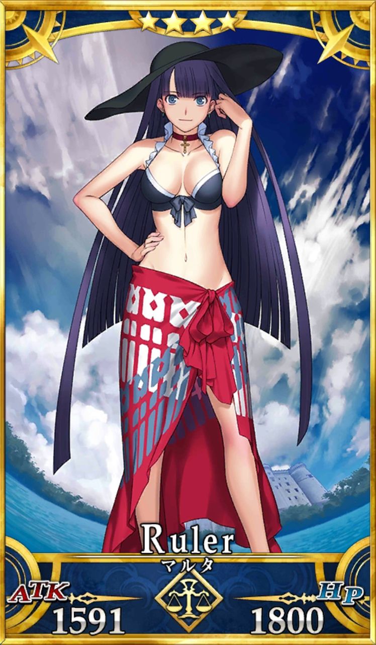 FGO Fate マルタ 水着 ルーラー タペストリー FGO:マルタ(水着) : プラスコード