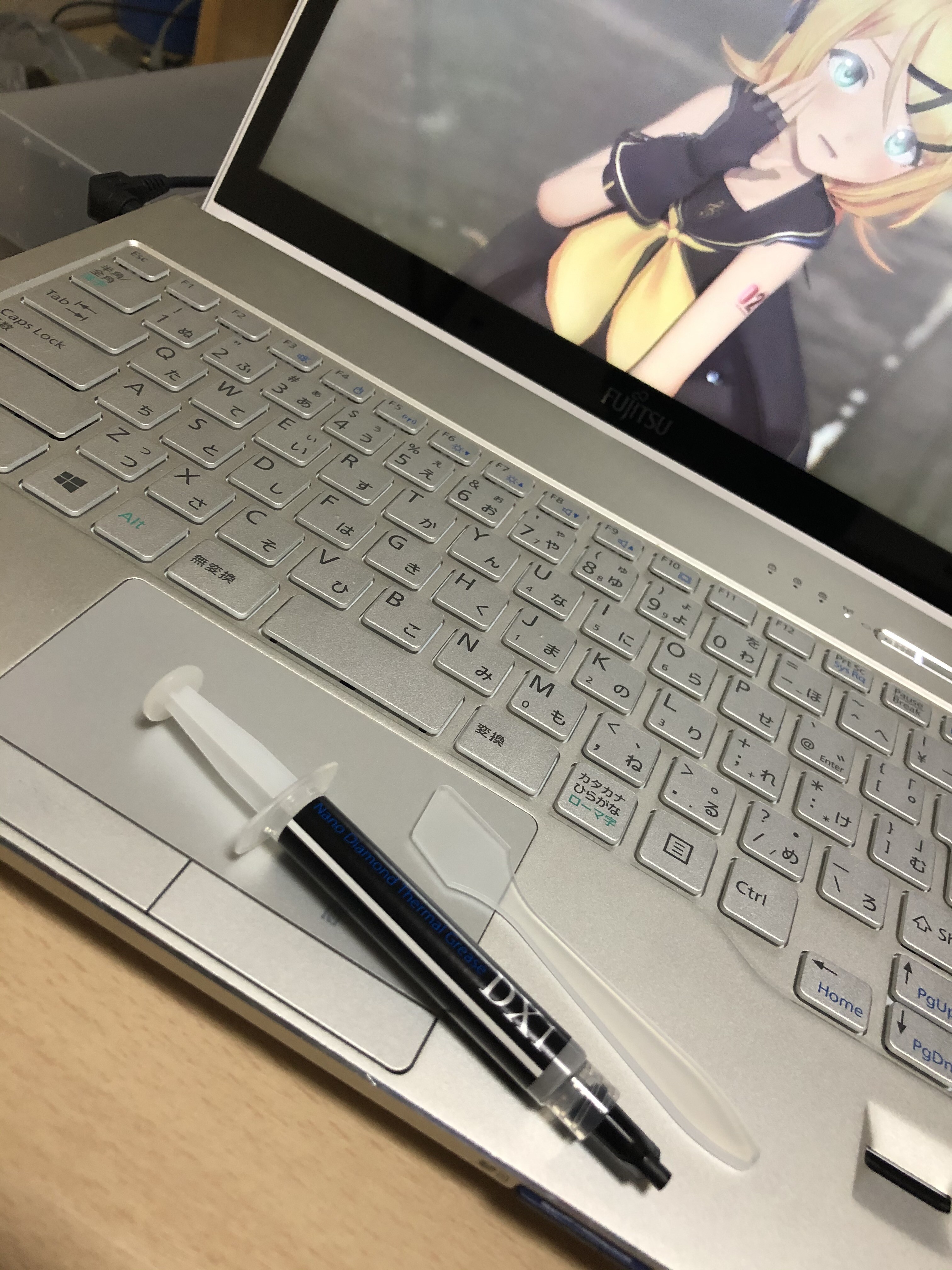 ノートpc アクイの四苦八苦