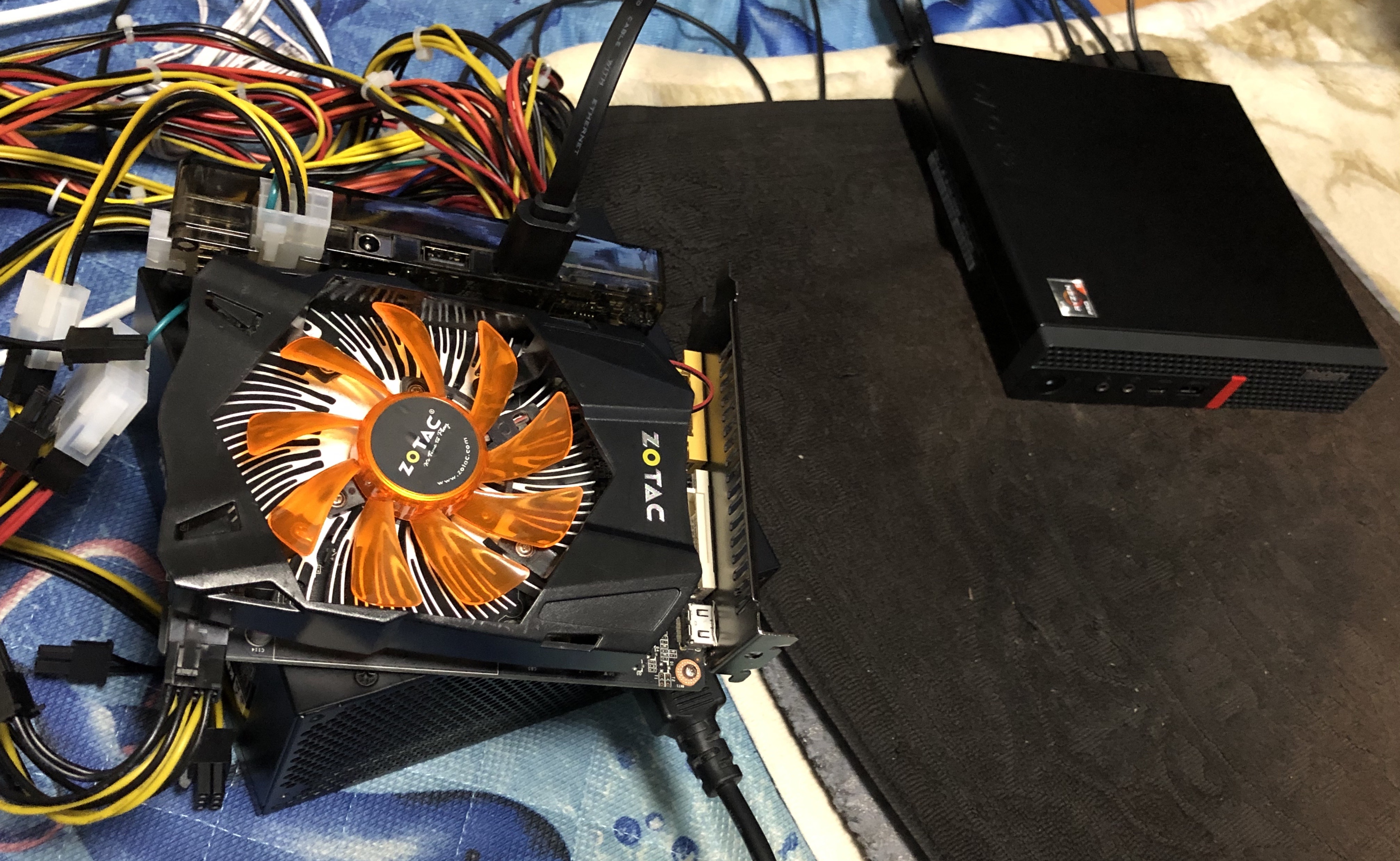 Lenovo ThinkCentre M75q-1 Tiny e-GPU化 ✨ : アクイの四苦八苦