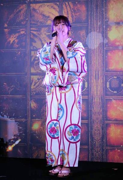 画像 篠崎愛が着物姿で圧巻の歌声を披露 芸能一本道