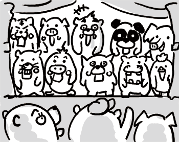 4コマ漫画「ちびといつまでも」-100227.gif
