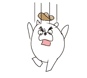 4コマ漫画「ちびといつまでも」-091020-1.gif