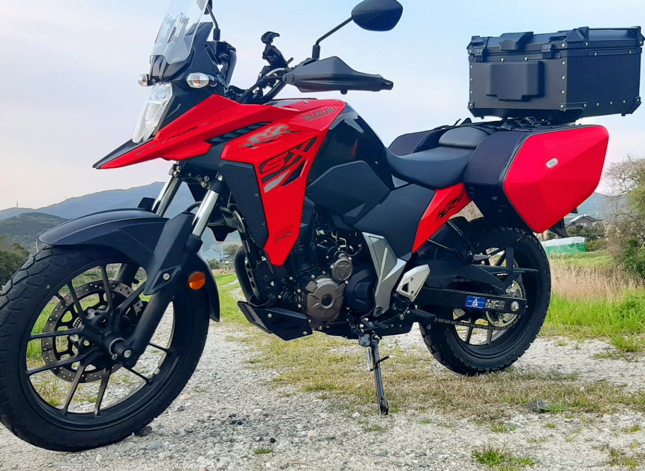 キャンプツーリング用にサイドバッグ購入 : Vストローム250SXと楽しむ