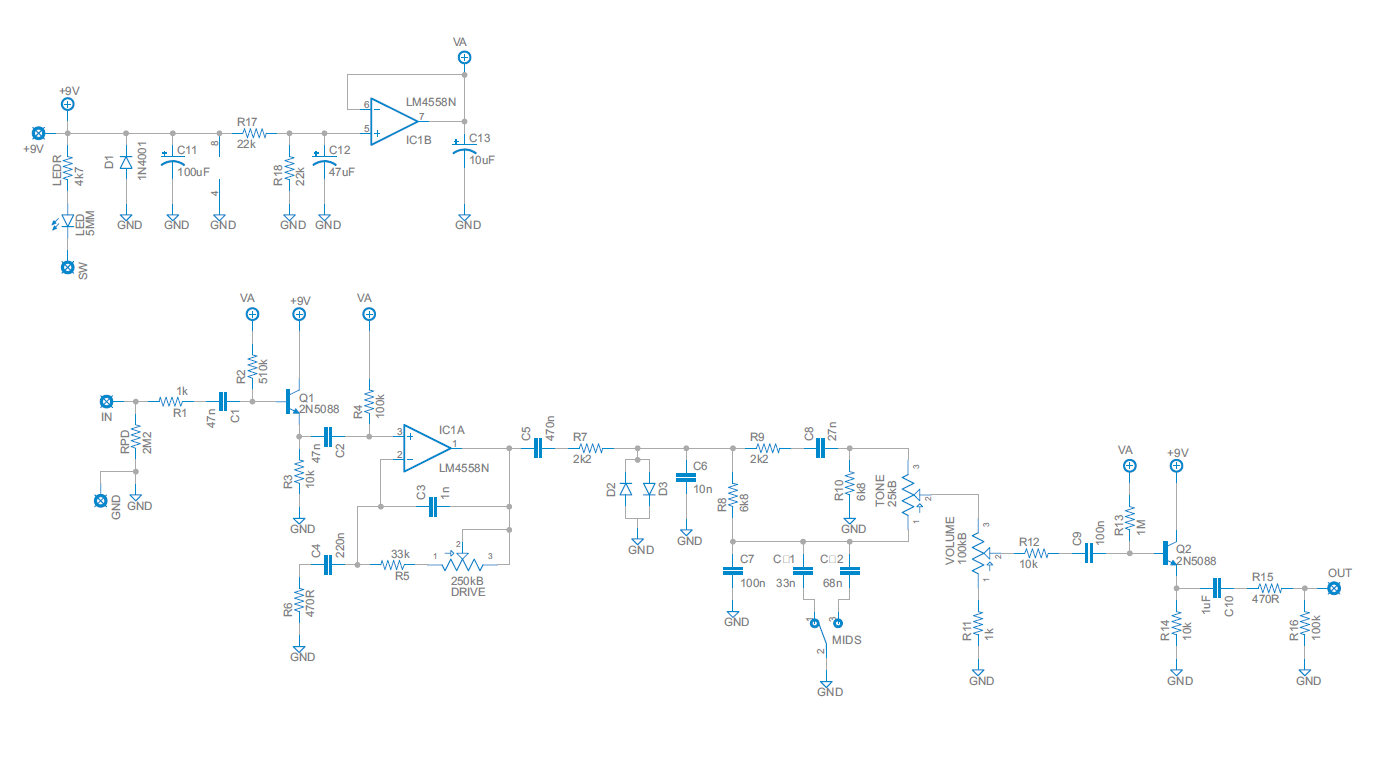 Maxon SD-9 Modをつくってみた : kc_soldermanのblog
