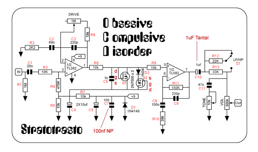 Fulltone OCDをつくってみた : kc_soldermanのblog