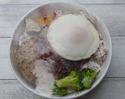 調理前