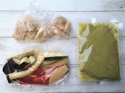 グリーンカレーキット 中身
