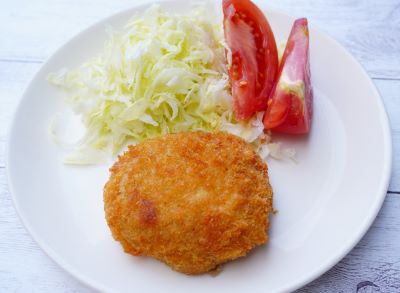 おうちコープ時短料理セット 牛肉コロッケ 調理