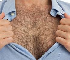 毛深い夫や彼氏を持つ悩みとは