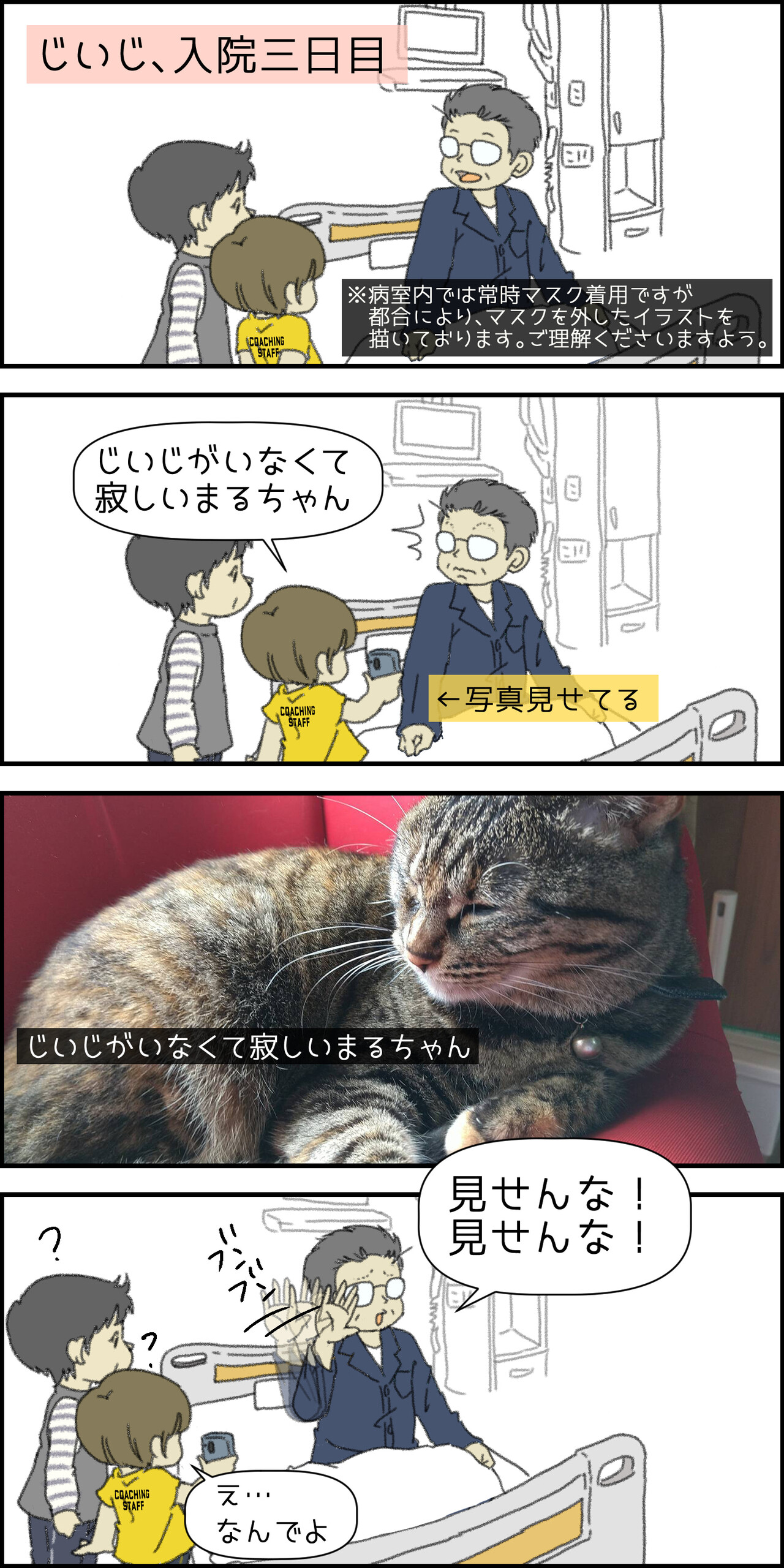 入院中の父の心は愛猫でいっぱい ヨメが勝手にアラームを止めちゃうんです 嫁アラーム Powered By ライブドアブログ