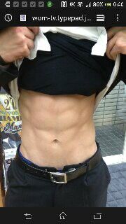 男子高校生の腹筋wwwwwwww Man Shine