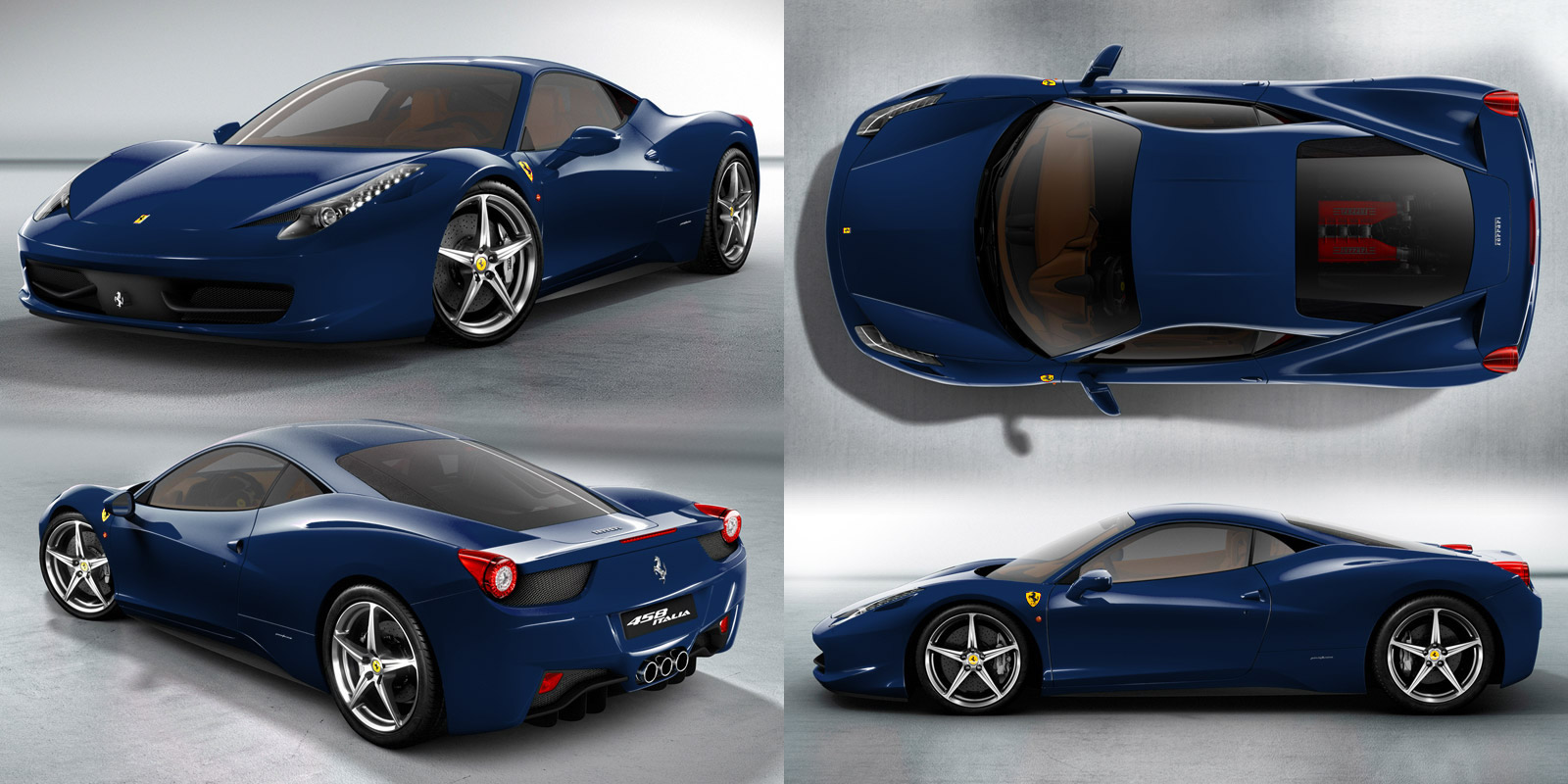 Sonic Fields:Ferrari 458 Italia Colors