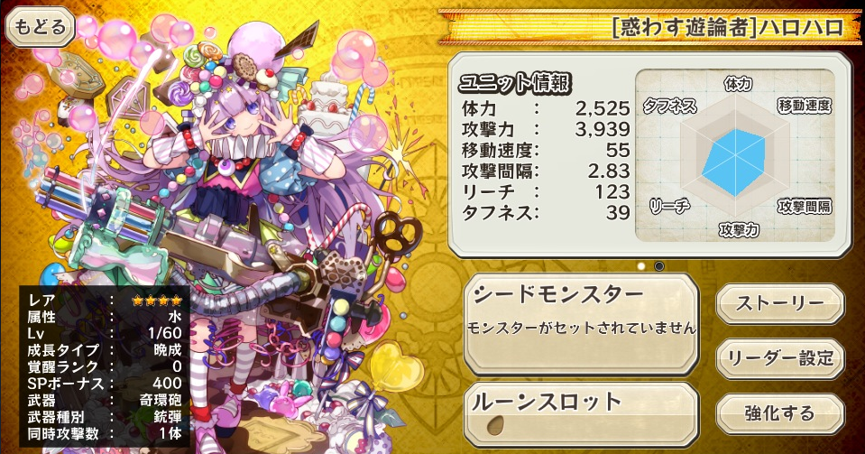 メルスト 速報 新ユニット ４ハロハロ獲得 気になるそのステータスは メルスト速報 メルクストーリア攻略ちゃんねる