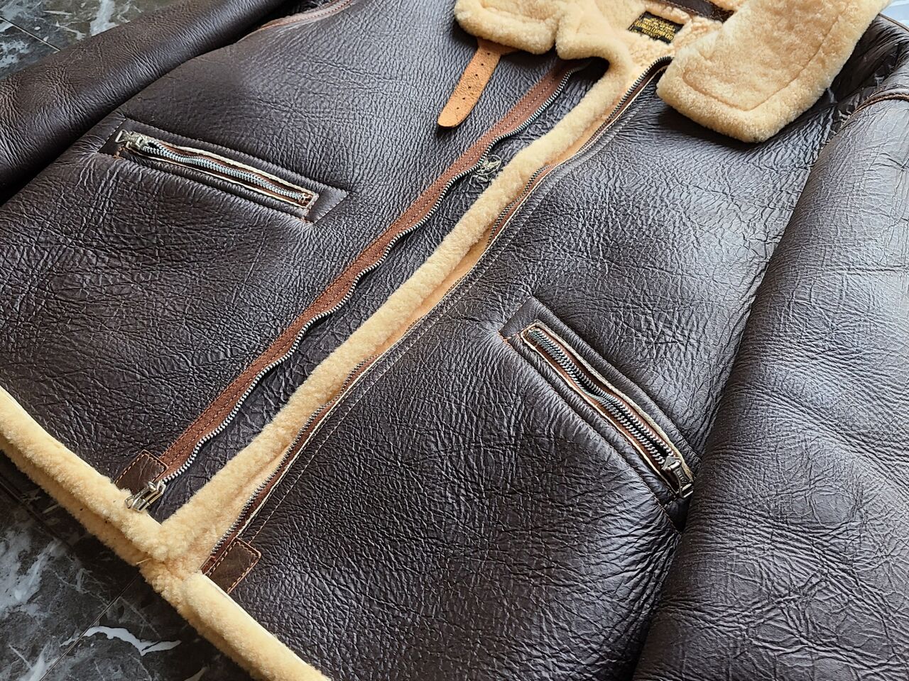 イーストマン　レザー　Type D-1 Jacket EASTMANのD-1は、けっこう実物に近いと思います。 : FLIGHT