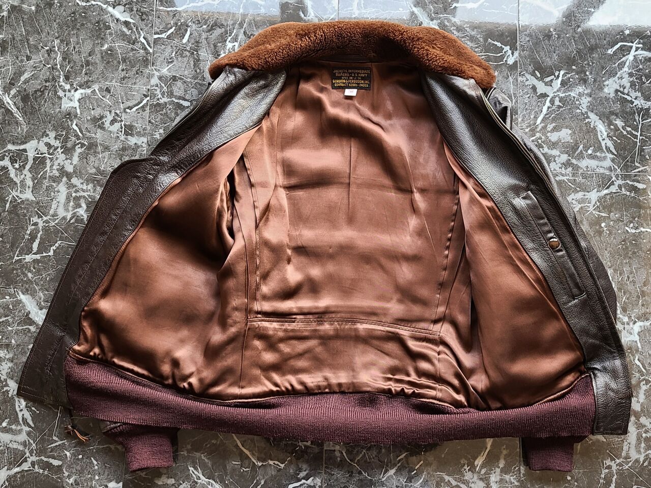 GORDON ＆ FERGUSONのAN-J-3Aもレプリカがあるんです : FLIGHT JACKET