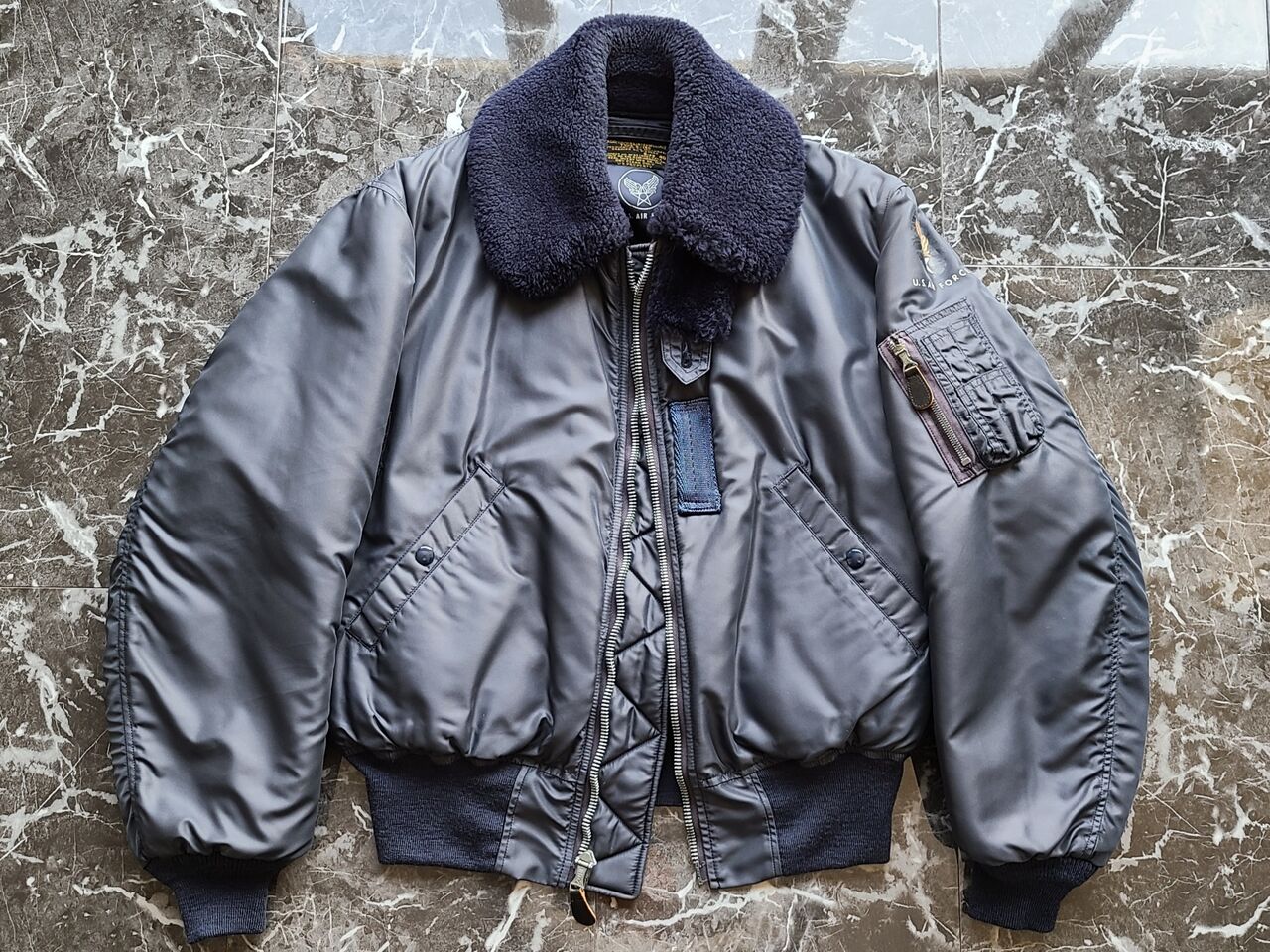 【レア】バズリクソンズ B-15C フライトジャケット 36 クラウンジッパー A.PRITZKERの復刻B-15Cはやっぱりカッコ良いと思います : FLIGHT