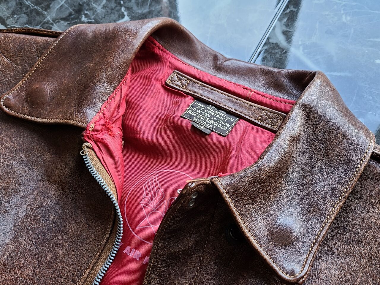 レプリカでも実物に近づけることを証明したAERO A-2 : FLIGHT JACKET GO GO
