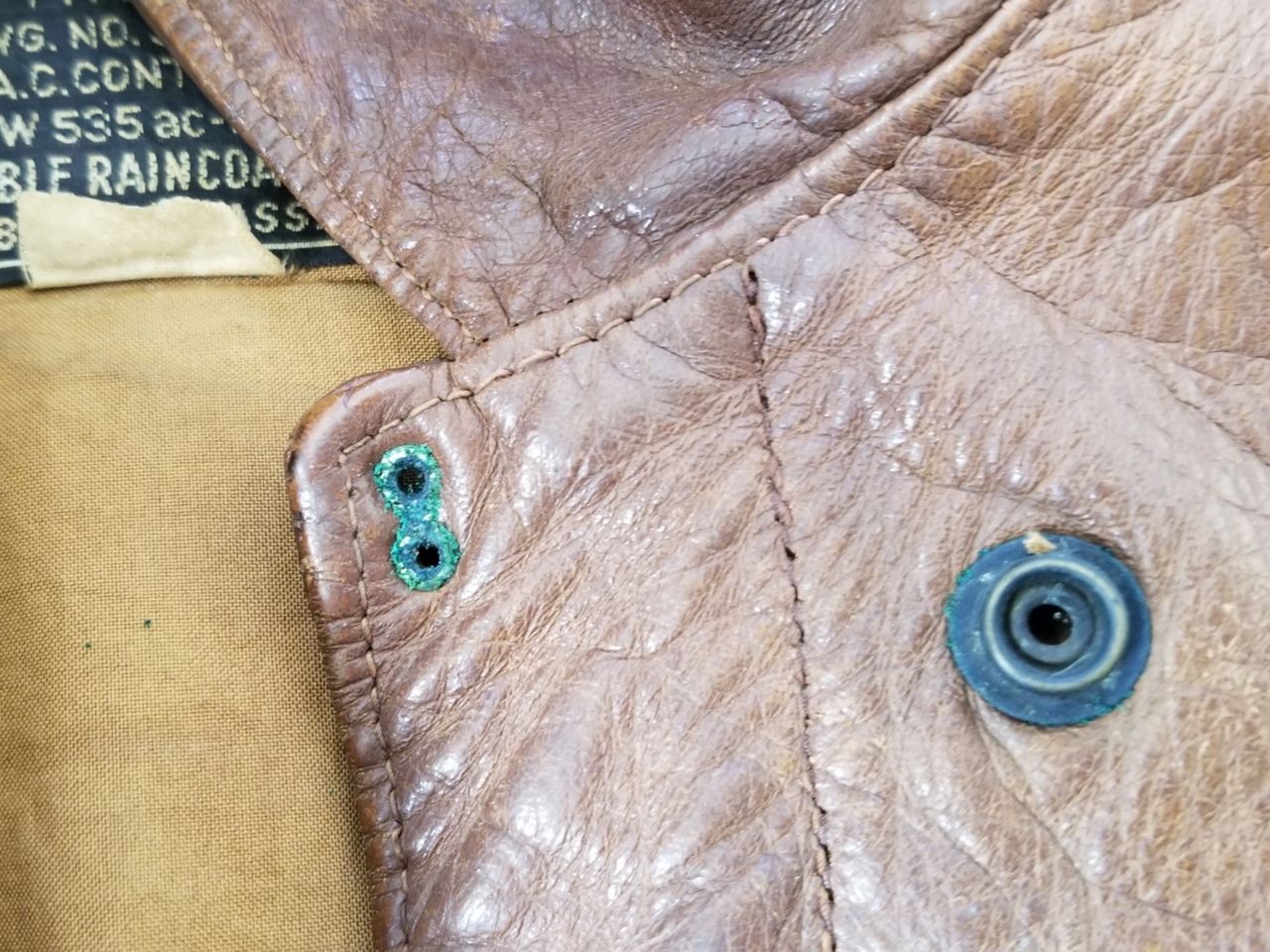 希少！ 実名復刻 CABLE RAINCOAT Co. ゴート A-2 希少！ 実名復刻 CABLE RAINCOAT Co. ゴート A-2 - メルカリ