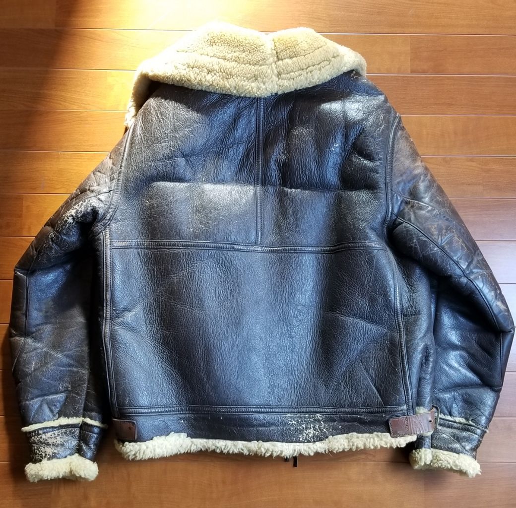重い 暑い 動き辛いの３重苦のムートンジャケットb 3だけど 何か Flight Jacket Go Go