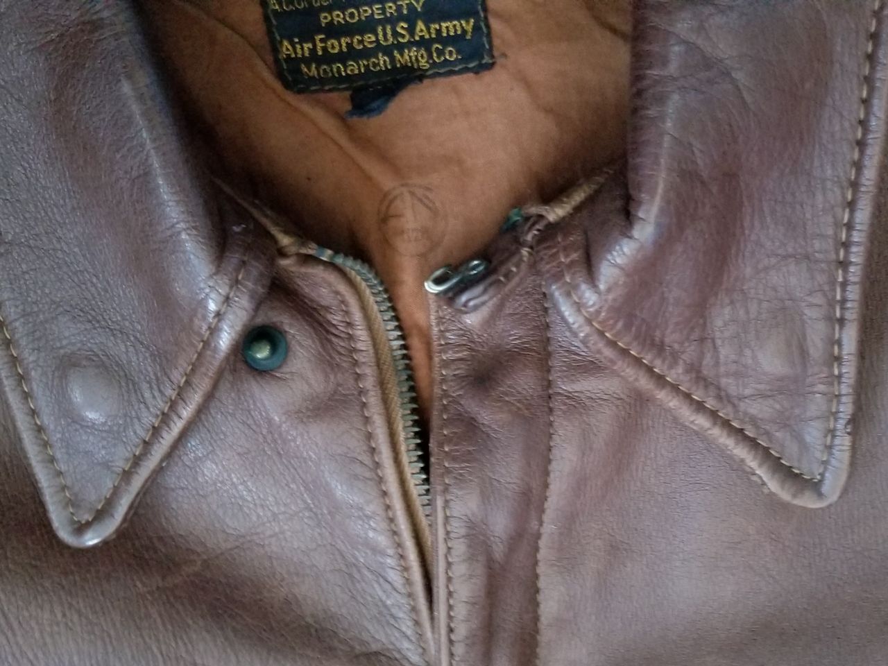 海軍ご用達メーカー MONARCH MFG. CO. A-2の実力 : FLIGHT JACKET GO GO
